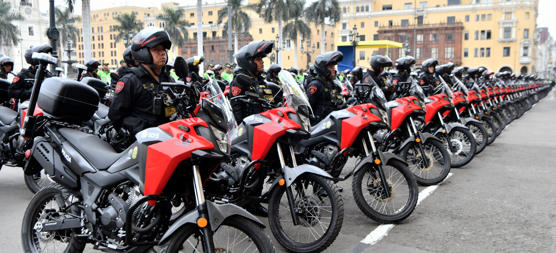 Municipalidad de Lima entregará 549 motocicletas de alta cilindrada a la  Policía Nacional para reforzar seguridad | CanalB.pe